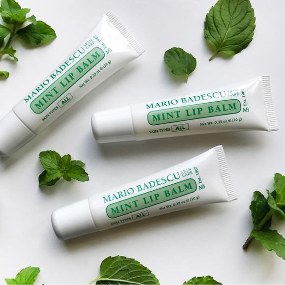 NEW Mario Badescu MINT LIP BALM (SQUEEZE TUBE) Bundle of 7 - Picture 2 of 6